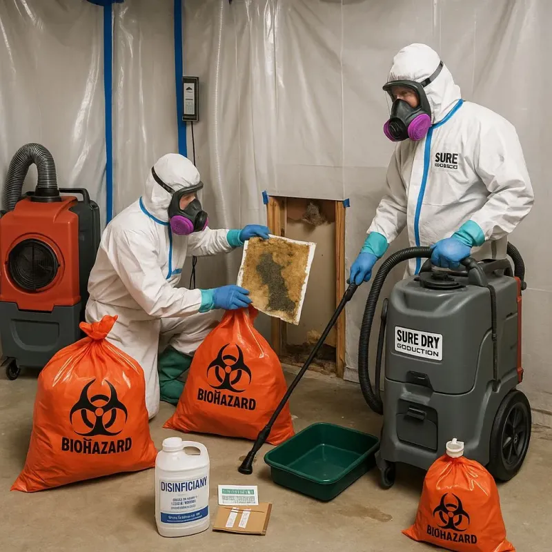Contaminated Water Handling Protocols process in Sutton, NE